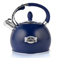 thumbnail image 1 of Pava silbadora SUSTEAS de acero inoxidable 2,5 L color azul marino, 1 of 7