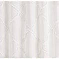 thumbnail image 3 of Home - Shower Curtain, Stylish Cotton Bathroom Decor, Elegant Floral Home Decor (Adelina White, 72" x 72"), 3 of 3