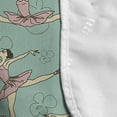 thumbnail image 4 of Ballet Microwave Oven Cover, Ballerinas Dancing in Various Poses Fine Arts Theme Theatrical Activity, Water Resistant Organizer with Pockets Kitchen, 36" x 12", Seafoam Pale Pink Cream, by Ambesonne, 4 of 4