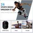 thumbnail image 5 of Cyberdyer QS10 Smart Watch 1.83" inch Fitness Tracker with Bluetooth Call for Android and Ios - Black, 5 of 6