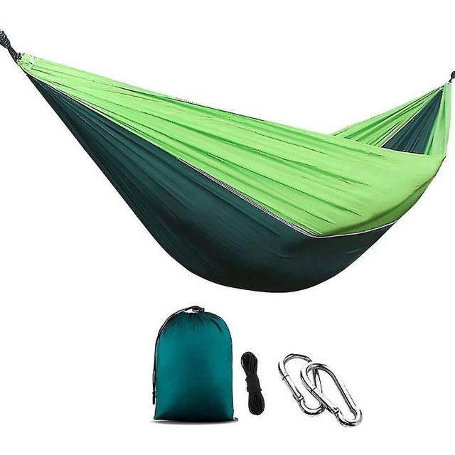Hamaca Colgante 270x140cm, Juego De Hamacas para Acampar, Hamaca para Acampar, Hamaca para Acampar Portátil Doble E Individual, Hamaca para Acampar Portátil De Nylon Ultraligera