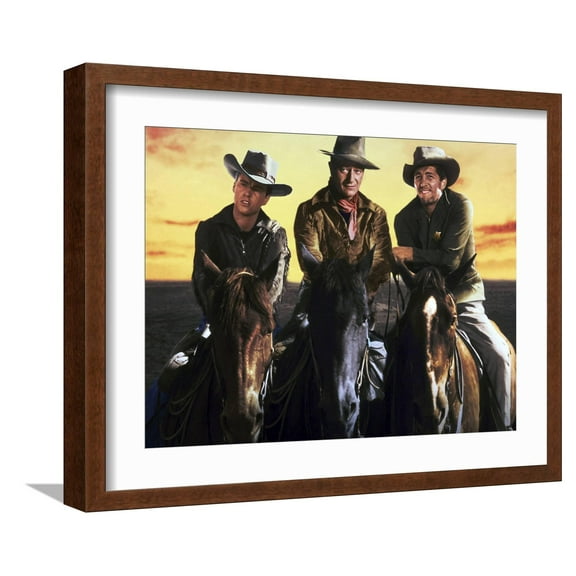 Art.com Rio Bravo Photo, Brown Frame Wall Art, 21" x 17"