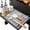 Gray, variant on Silicone Grill Mat, Griddle Tools Mat for Blackstone, Spatula Grill Mat with Drip Pad for Kitchen, Cooking, Countertop, BBQ Caddy Utensils Holder Griddle Accessories for Blackstone