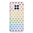 thumbnail image 1 of Funda Antigolpes InstaCase para Huawei Nova 8I Corazones Rainbow, 1 of 4