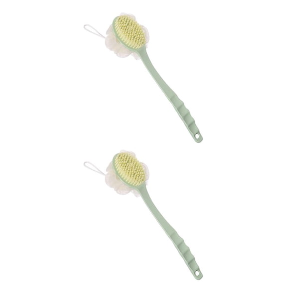 Cepillo para el cuerpo Cateissary de mango largo exfoliante de ducha de baño