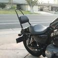 thumbnail image 6 of Detachable Black Passenger Backrest Sissy Bar Compatible with for Sportster 1200 883 XL XLH 2004-UP Backrest with Backrest Pad, 6 of 7
