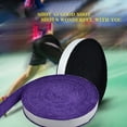 thumbnail image 1 of Tennis Tape Breathable Perforated Edge Easy Installation Self-adhesive Comfortable Sweat-absorption Anti-slip Anti-slip Breathable Sport Over Grip Sweatband for Tennis Racket, 1 of 7