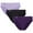 Blackberry/Tulip, variant on Balanced Tech Women's Seamless Bikini 3 Pack