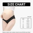 thumbnail image 5 of INNERSY Women's Maternity Panties Under the Bump Cotton Postpartum Underwear 5-Pack (XL, Brights), 5 of 6