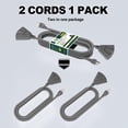 thumbnail image 3 of Cable de extensión para exteriores EP, paquete de 2 m con 3 salidas 16/3 SJTW, 3 of 8