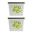 thumbnail image 2 of 7Penn Silicone Food Storage Bag 1000mL - 2pk Clear 8 x 6.25in Reusable Food Bags, 2 of 7