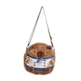 thumbnail image 2 of Bolso bandolera de capibara de felpa para mujer, bolso de hombro elegante y novedoso para vacaciones, 2 of 8