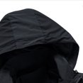 thumbnail image 6 of IROINNID Men's Hoodie Storm Jacket Long Sleeve Solid Color Leisure Detachable Cap Waterproof, Dirt-proof, Wind-proof, Tear-resistant Warm Jacket, 6 of 8
