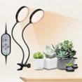 thumbnail image 3 of Greenhouse USB Clip en LED Dimmable Cultive Sótano Ligero Flor de interior Planta suculenta Lámpara de plántula 1250 Lumen 15W 1 Cabeza Inevent HA011855-01B, 3 of 7