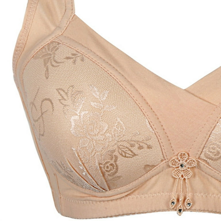 HAPIMO Everyday Bras for Women Stretch Underwear Embroidered