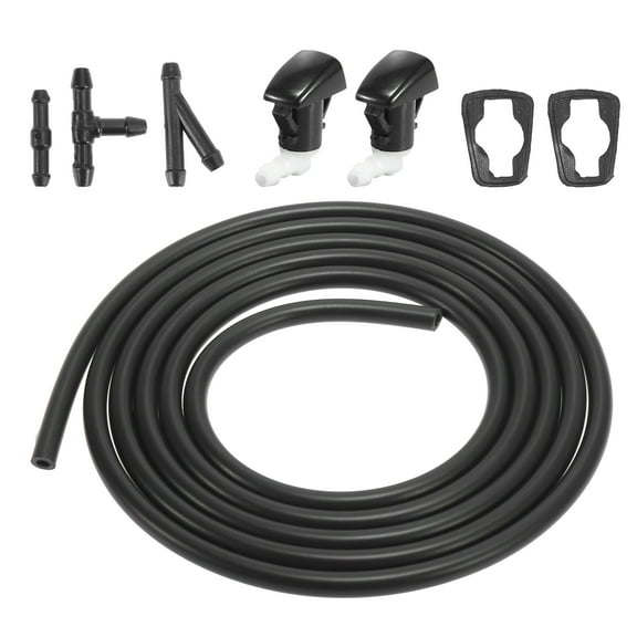 Unique Bargains Front Windshield Washer Nozzles Kit 68269108AA 5182367AA for Dodge Durango 2011-2019