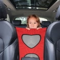 thumbnail image 3 of Barrera de coche, barrera de perro para SUV, barrera de perro para coche, red de perro para coche, divisor de coche para perros, barrera de asiento trasero para perro, ajuste universal, 3 of 5