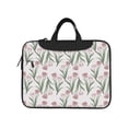 thumbnail image 2 of YFYANG 15.6 inch Universal Laptop Bag Oxford Cloth Laptop Sleeve, Multi-functional Vintage Tulip Pattern Notebook Computer Messenger Bag Handbag, 2 of 8