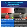 thumbnail image 2 of 3D Printer PLA Meta Filament 1.75mm, 10 Rolls 3D Printing Materials For 3D Printer&3D Pen ,Smoother Printing Experience, 2 of 6
