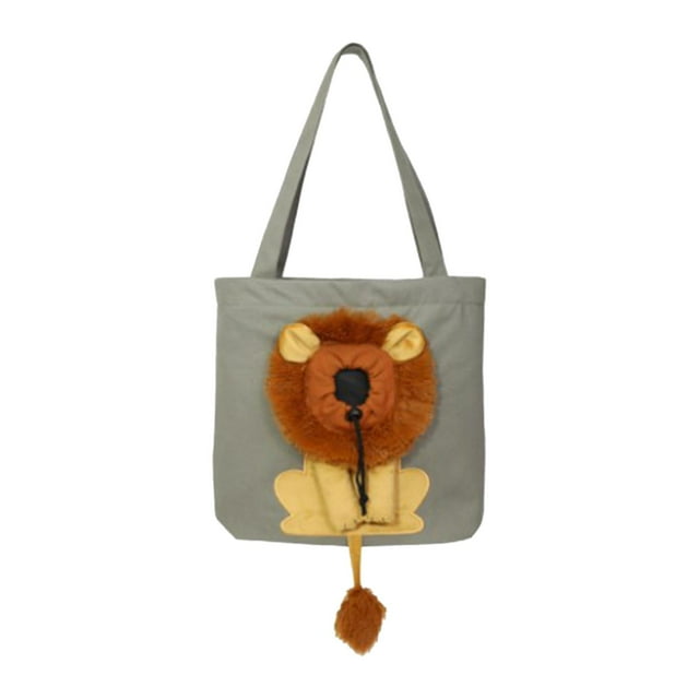 Bolsa de transporte para gatos Yuyangstore grande Gris portátil