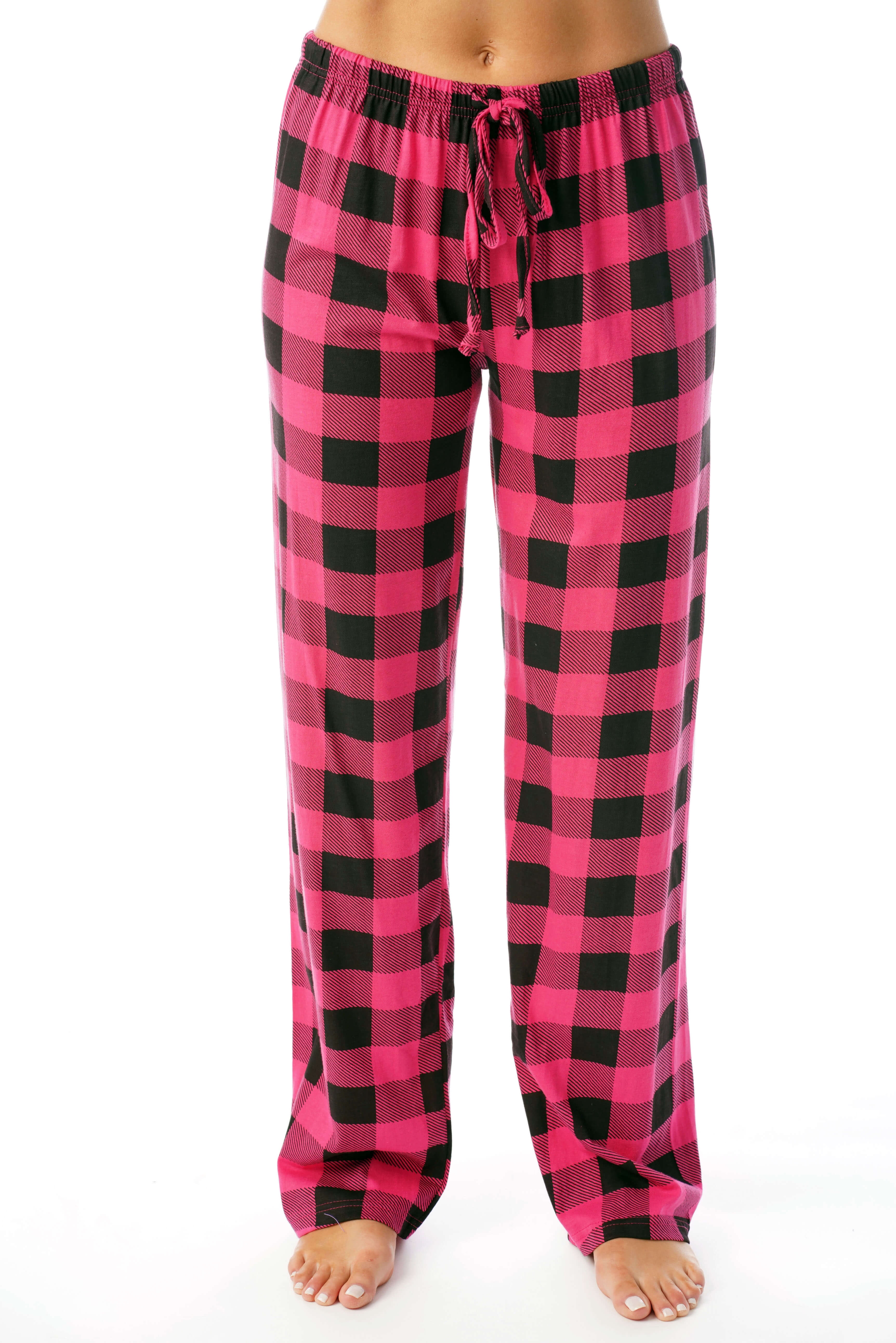 buffalo plaid pajama pants plus size