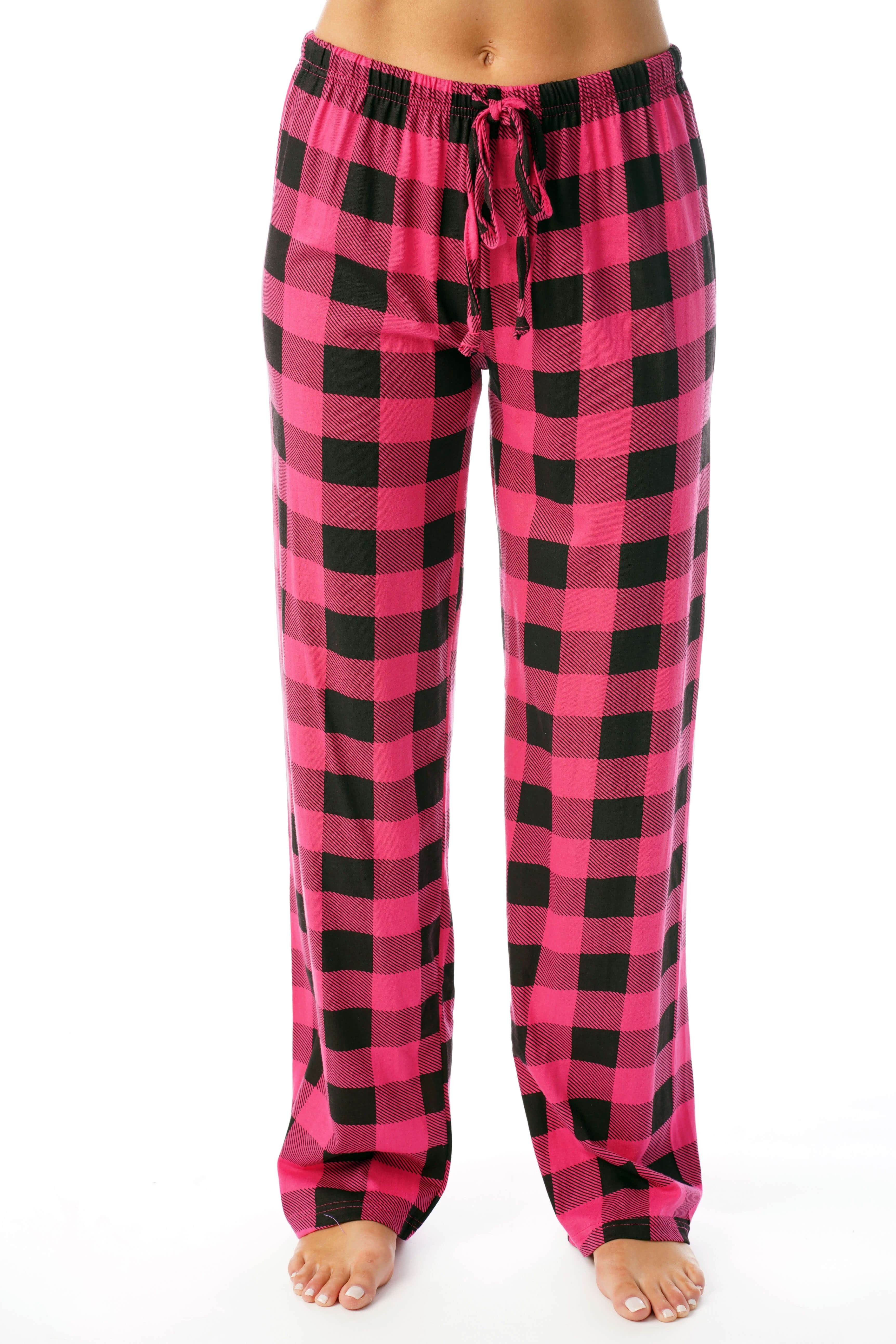 Just Love - Just Love Women Buffalo Plaid Pajama Pants Sleepwear 6324 ...