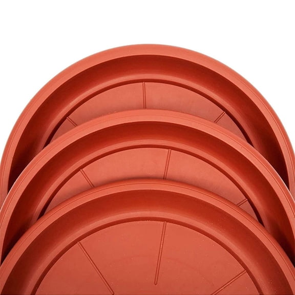 21cm Heavy Duty Plant Saucer, Plastic Flower Pot Drip Tray, Round Water Catcher Base, Indoor Outdoor Gardening Accessory, Potted Plant Holder