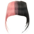 thumbnail image 2 of Perruque à Franges pour Femmes Extension de Cheveux Humains Perruque Air Bangs Favoris Qi Bangs Hairpin, 2 of 6