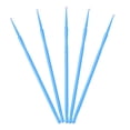thumbnail image 2 of Cepillo de rímel desechable para extensiones de pestañas, microcepillo de limpieza para pestañas (azul), 100 unidades por bolsa, 2 of 2
