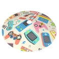 thumbnail image 2 of Kll 48" Christmas Tree Skirt Playing Video Games Xmas Tree Skirts Mat For New Year Xmas Holiday Party Indoor Outdoor Home Decoration, 2 of 9