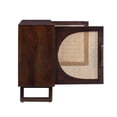 thumbnail image 6 of Linon Keyla Wood Cane Console with Storage in Brown, 6 of 19