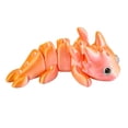 thumbnail image 2 of YWIYIUD 1 Pce Mignon Modèle en Forme d'Animaux Imprimé 3D 3.94X 1.97 X 1.57 Pouces Convient aux Ados et aux Ados Cadeaux Réaliste et Durable ReptileToy pour Expositions Collection et Décoration de Bureau, 2 of 9