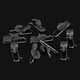 thumbnail image 3 of Hook 10pcs / 20pcs ImpactO Clips de Liberación de Gancho Clips de Cebo Accesorios de Pesca, 3 of 6