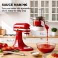 thumbnail image 7 of TOCOKEID 5-in-1 Food Processor Attachment for KitchenAid Stand Mixers, 7 of 7