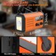thumbnail image 4 of Radio de emergencia Rckskaya, manivela, 2000 mAh, funciona con energía solar, 4 of 6