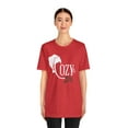 thumbnail image 3 of Cozy Time Tee Shirt, Christmas T-Shirt, Unisex T-Shirt, Matching Family Top, 3 of 4