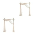 thumbnail image 3 of Guardoinrt Wedding Arch Drape Statement Beautifully Draped Arch Durable And Soft Easy Care Champagne 2Set, 3 of 6