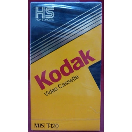 Kodak T-120 [HS High Standard] Video Cassette VHS Video Tapes Used 3 (Best Way To Store Vhs Tapes)