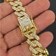 thumbnail image 3 of Collares de cadena cubana de Oro Cubano Enlace Cadenas Mens Iced Out Bling Hip Hop Joyería para Mujeres, 3 of 7