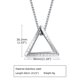 thumbnail image 4 of Stylish Amulet Norse Viking Necklaces for Men Waterproof Stainless Steel Triangle Pendant Collar with 55/60/70cm Box Chain, 4 of 5