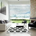 thumbnail image 6 of Ahgly Company Indoor Rectangle Patterned Platinum Gray Novelty Area Rugs, 8' x 12', 6 of 6