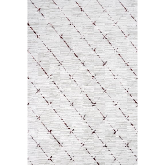 Cream Geometric Area Rugs for Living Room Washable Rugs Boho Moroccan Area Rug Soft Neutral Geometric Bohemian Carpet Distressed Indoor Rug for Bedroom Dining Room Office Foldable Nonslip Rug