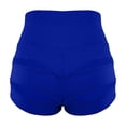 thumbnail image 3 of Yanyanz Yogalicious Leggings for Women, Women's Fashion Tight High Waist Sports Three Point Hot Pants Hollow Women's Casual Pants Yoga Shorts Blue L, 3 of 6