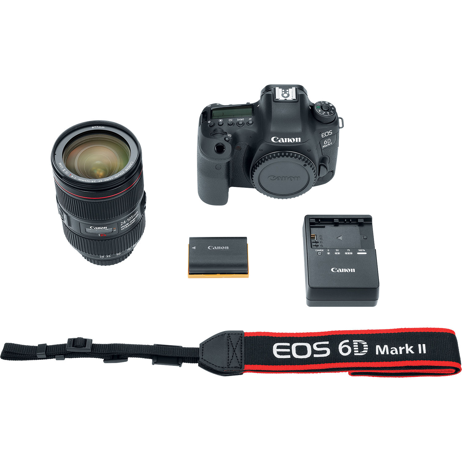 Canon EOS 6D Mark II DSLR Camera with 24-105mm f/4L II Lens - image 4 of 4