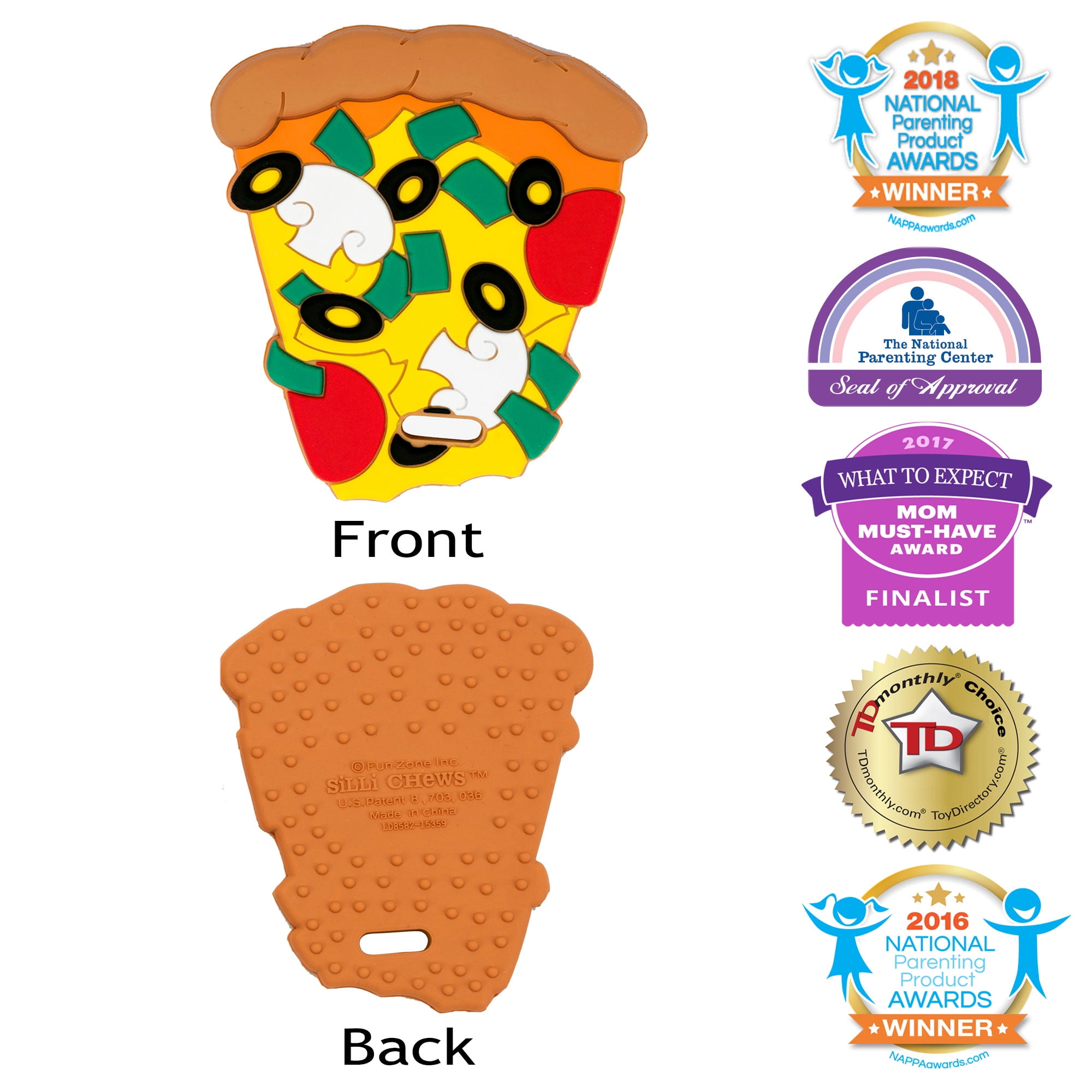 pizza teether