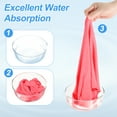 thumbnail image 4 of Uxcell 6pcs 30" x 14" Microfiber Cleaning Cloth Absorbent, Rose Red, 4 of 7