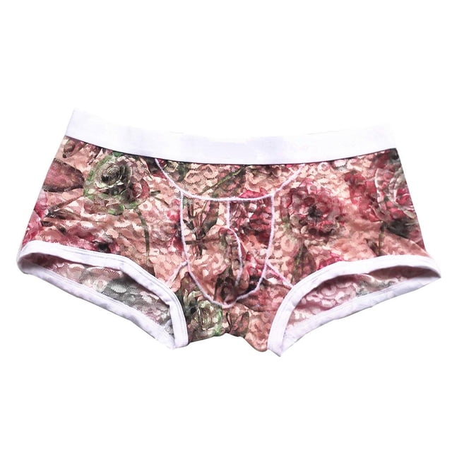 Bóxer Ropa Interior Se Eleva Boxeadores de Encaje Escritos para Hombre Hugo Ropa interior atractiva
