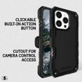 thumbnail image 4 of Funda Pelican Shield para iPhone 16 Pro compatible con MagSafe proteccion militar 21 pies con clip, 4 of 5
