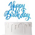 thumbnail image 1 of Decoración para tartas, color azul, feliz cumpleaños, de Notbadsys, 1 of 7