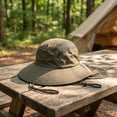 thumbnail image 4 of Men Women Sun Protection Hat, UPF 50+ Wide Brim Breathable Neck Flap, Summer Outdoor UV Protection Bucket Cap, Hat for Hiking Gardening Beach Summer Outdoor, 4 of 6